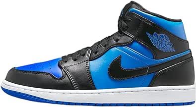 Nike Air Jordan 1 Mid Men's Shoes Black/Royal Blue-Black-White DQ8426-042 9